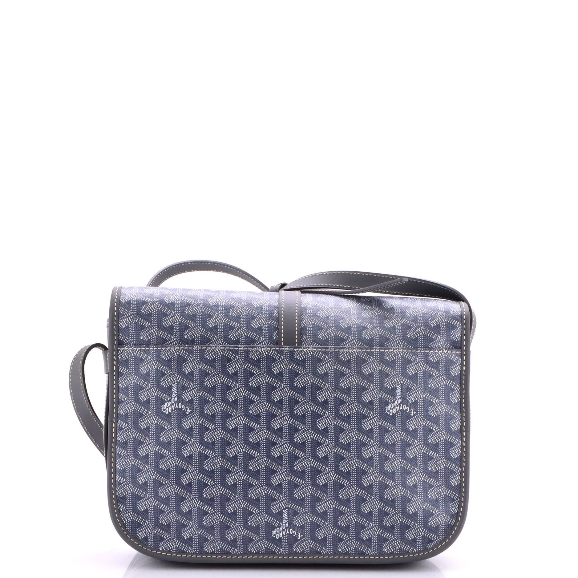 Belvedere II Messenger Bag Coated Canvas MM, Alternate, color, Grey