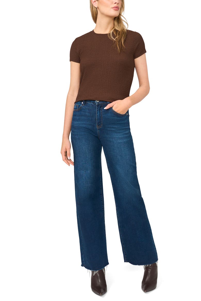 Easy Texture T-Shirt, Alternate, color, CHICORY COFFEE