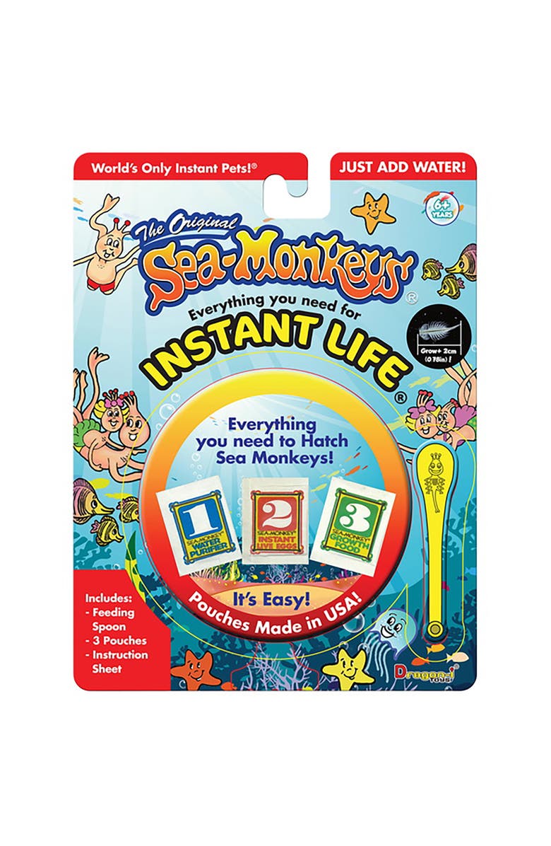 Schylling Seamonkeys<sup>®</sup> Instant Life World'S Only Instant Pets<sup>®</sup> Ages 6+, Main, color, Multicolored
