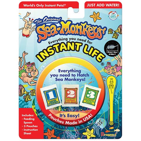 Seamonkeys® Instant Life World
S Only Instant Pets® Ages 6+ (Pack Of 1)