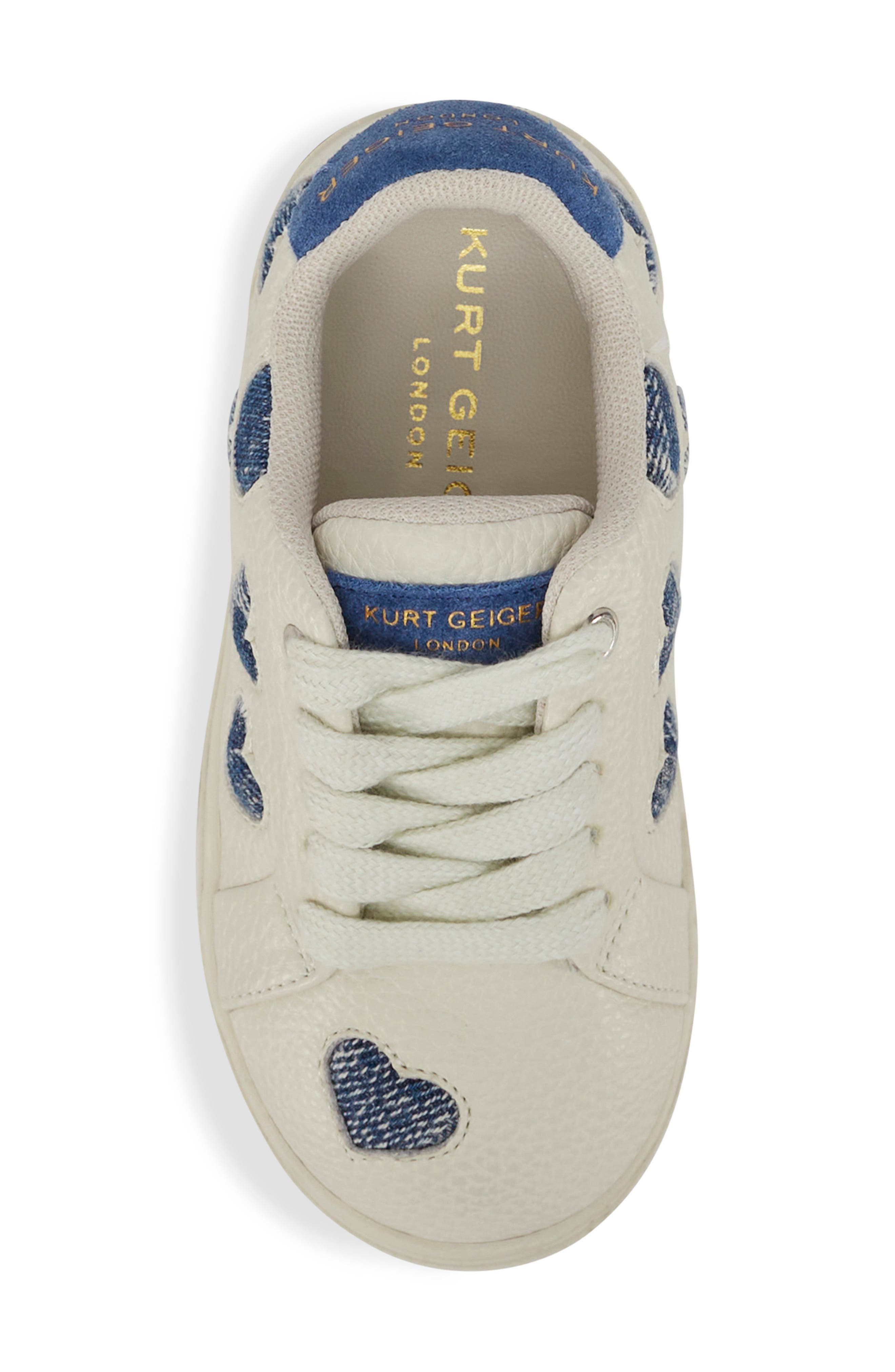 Kurt Geiger London Kids' Mini Lane Love Sneaker, Alternate, color, 