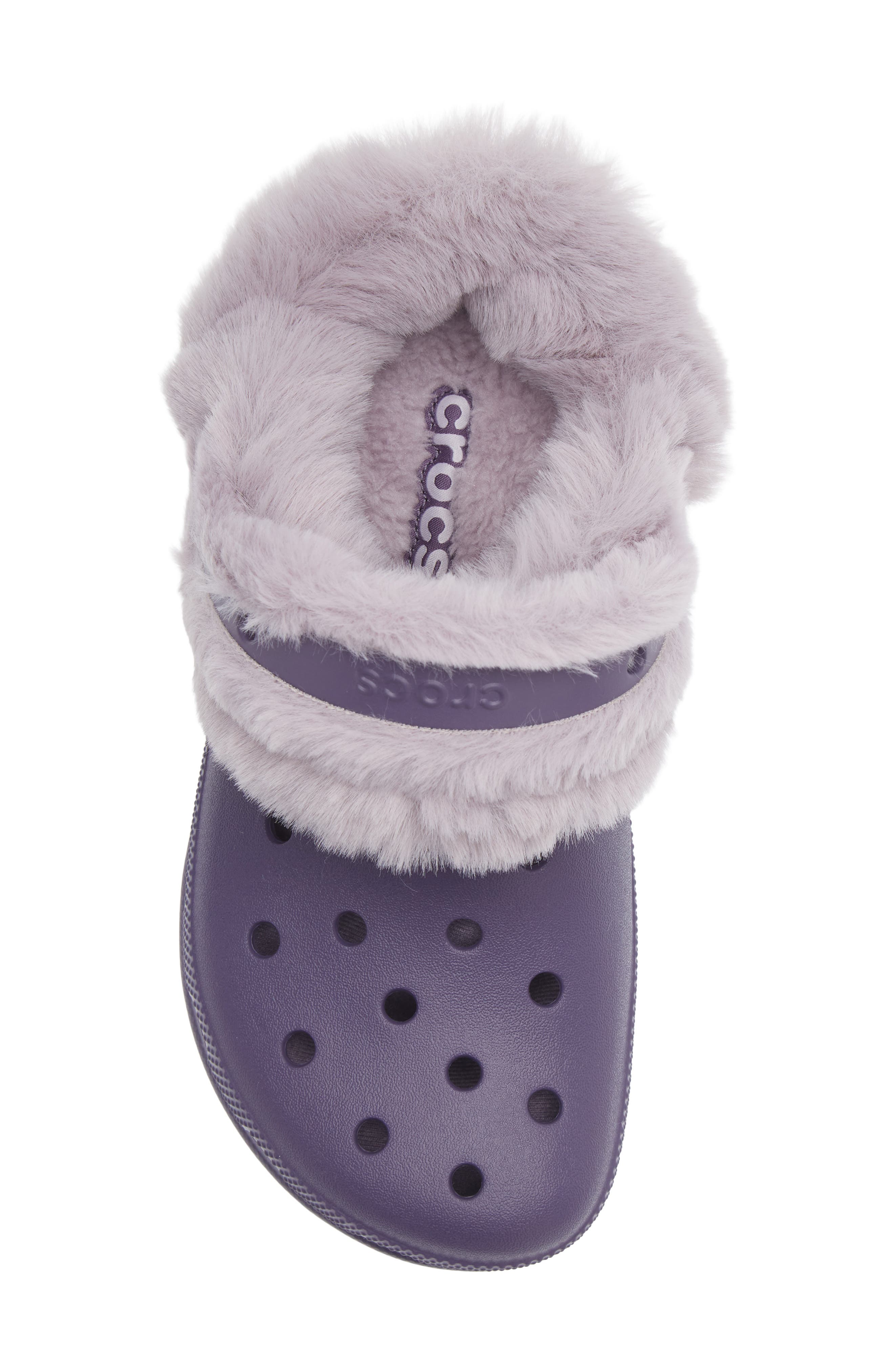 Bae Fleece Lined Platform Clog, Alternate, color, NIGHTSHADE