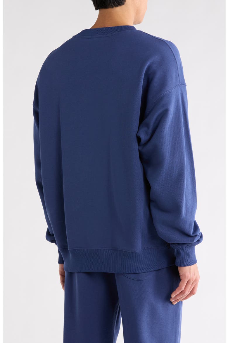 Bookish Skate Graphic Sweatshirt, Alternate, color, DARK BLUE-WHITE
