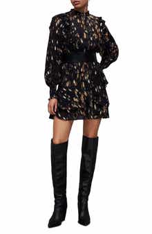 AllSaints Tulia Ronnie Long Sleeve Minidress