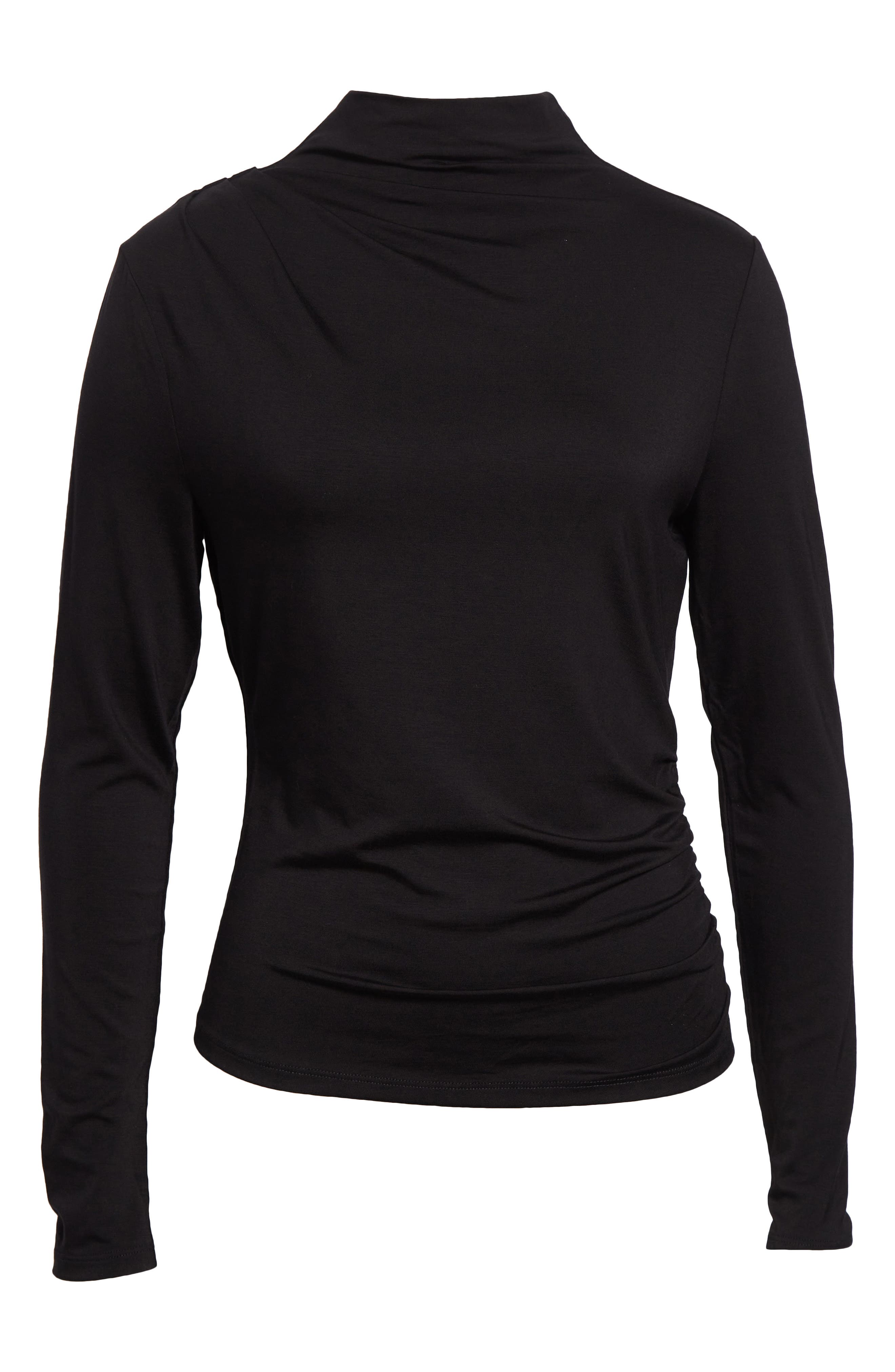 Veronica Beard Mylie Mock Neck Top (Women) | Nordstrom