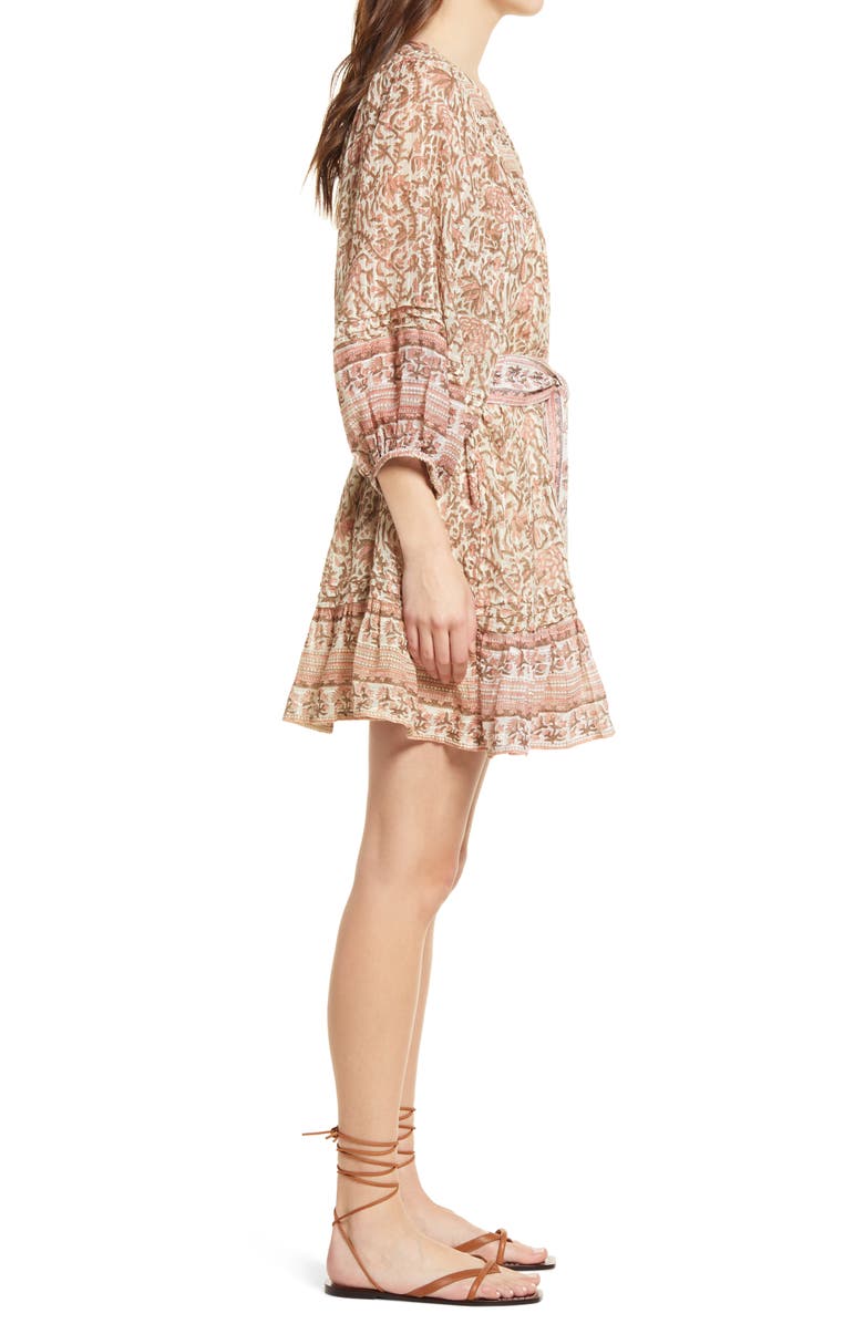 Cleobella Vivian Organic Cotton Minidress, Alternate, color,