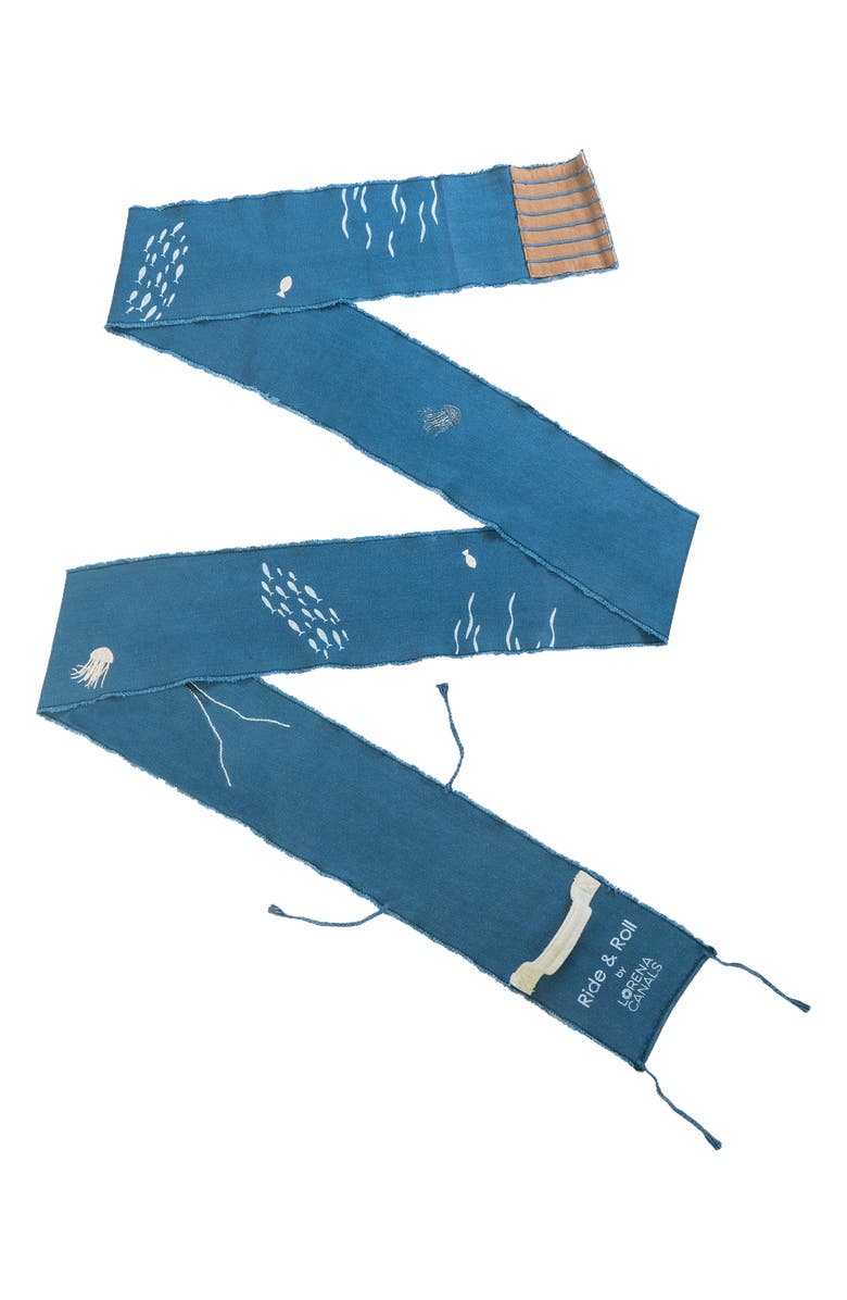 Lorena Canals Ride & Roll Sea Clean-Up Boat, Alternate, color, Multicolor