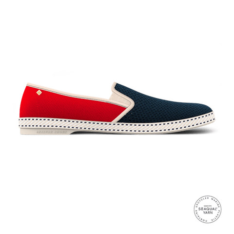 Classic Canvas & Mesh Slip-On Loafer