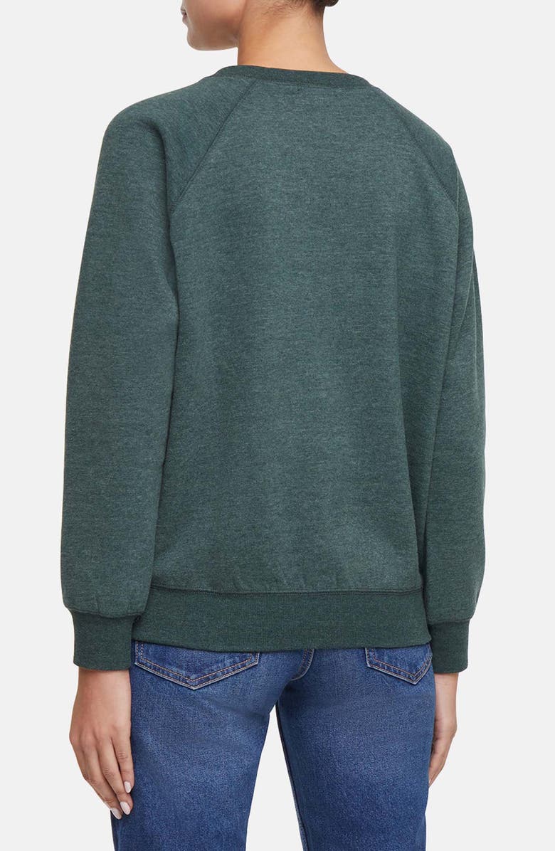 Wildfox Keely Fabulous Sweatshirt, Alternate, color, Heather Pine Grove