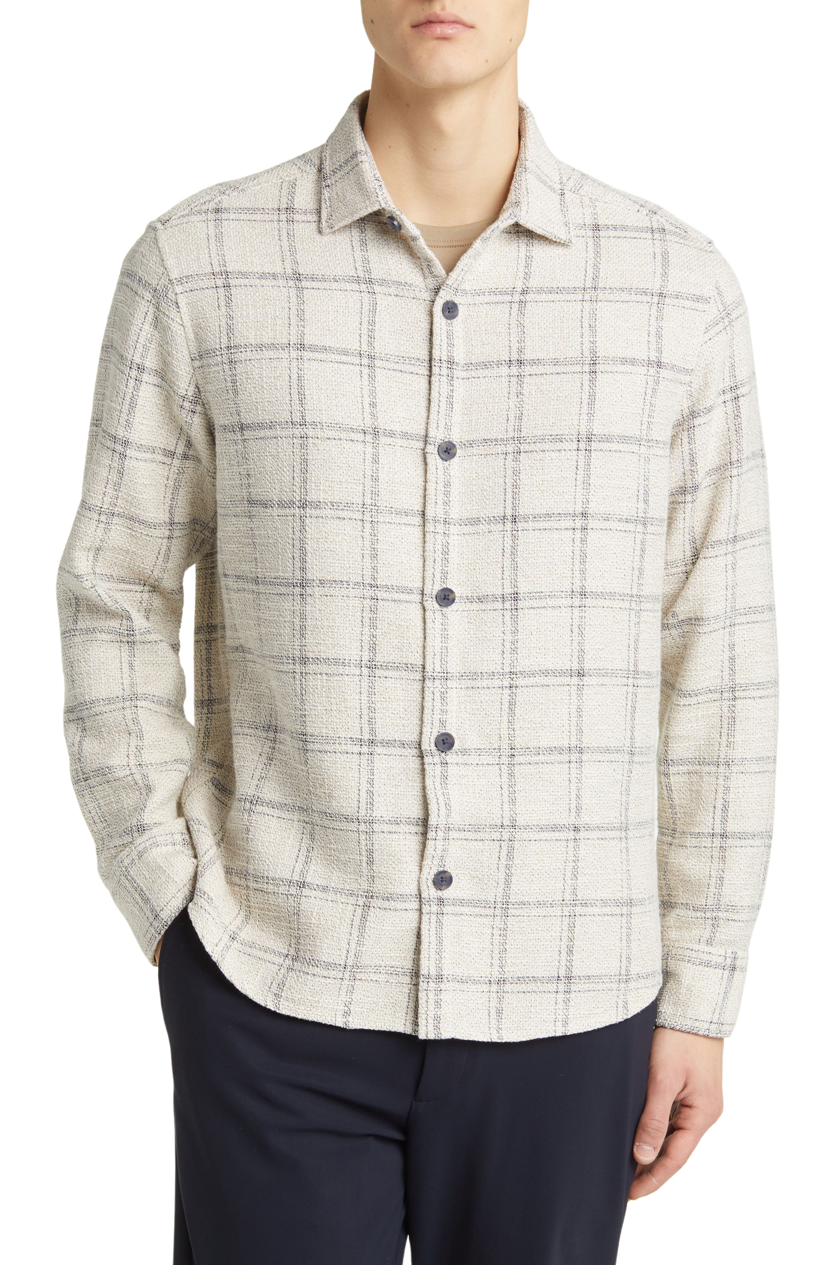 New London Check Button-Up Shirt