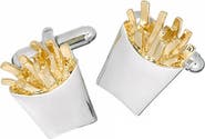 Link Up French Fries Cufflinks