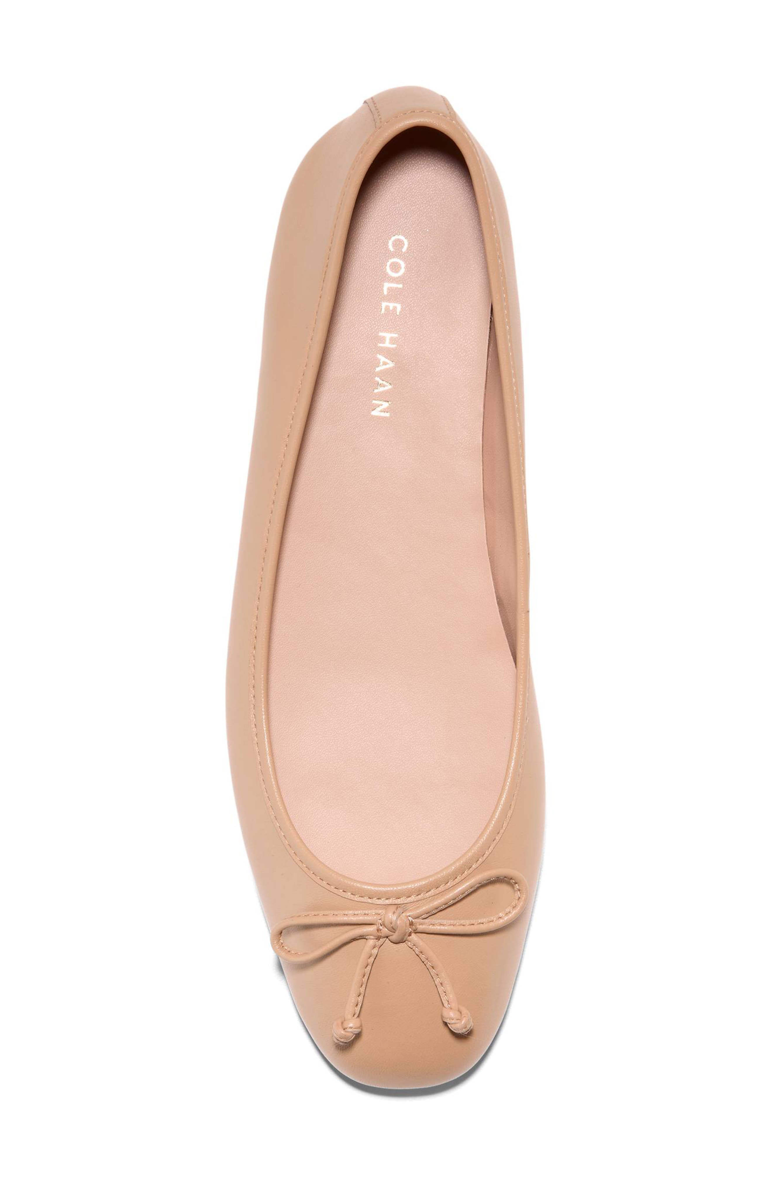 Yara Ballet Flat, Alternate, color, TUSCAN SAND LEATHER