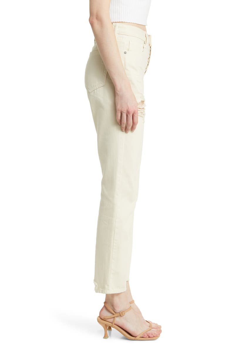 HIDDEN JEANS Ripped Straight Leg Jeans, Alternate, color, 