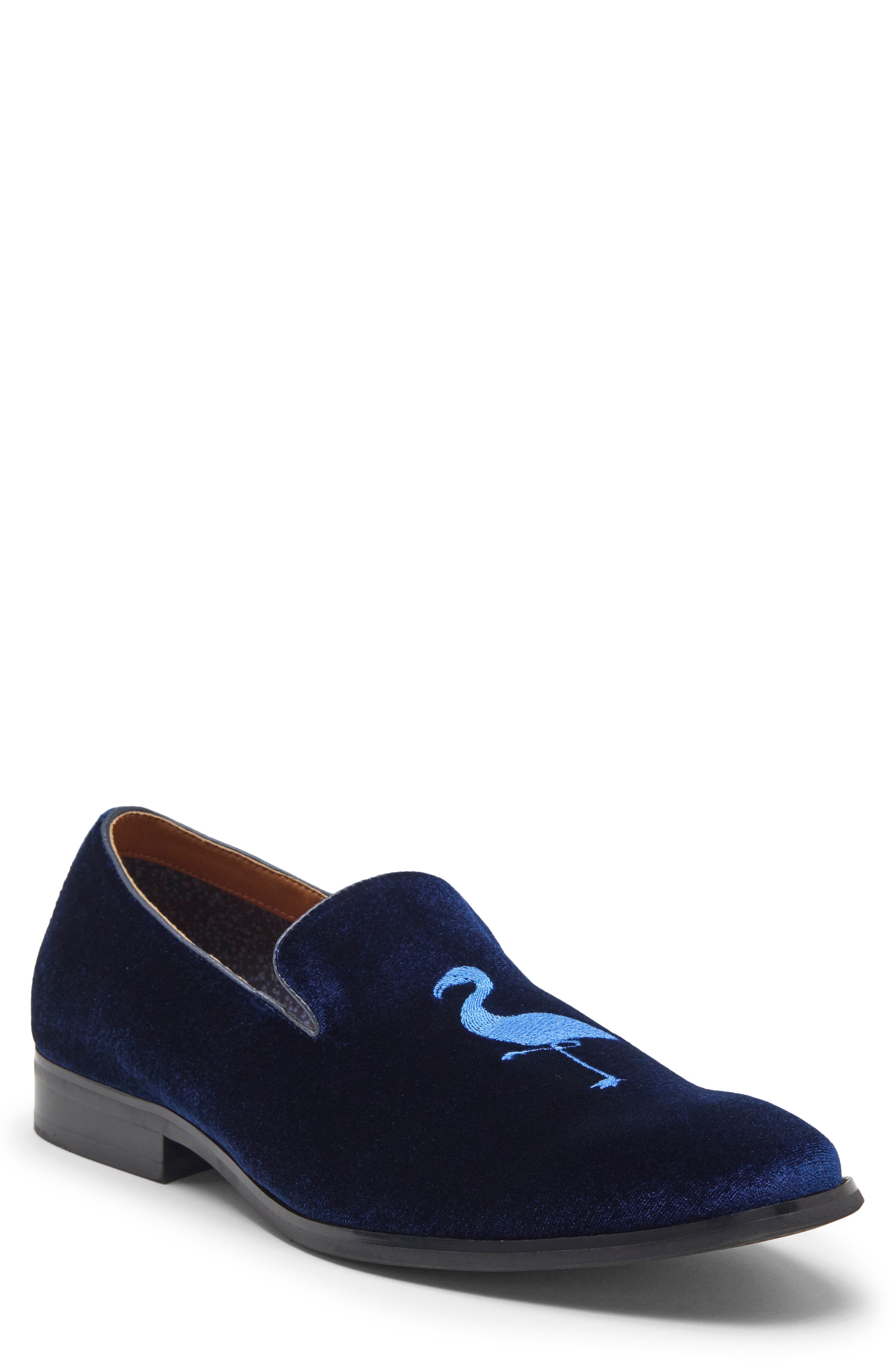 Frank Byrd Velvet Loafer