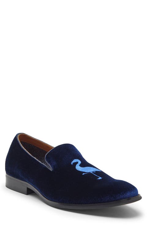 Frank Byrd Velvet Loafer
