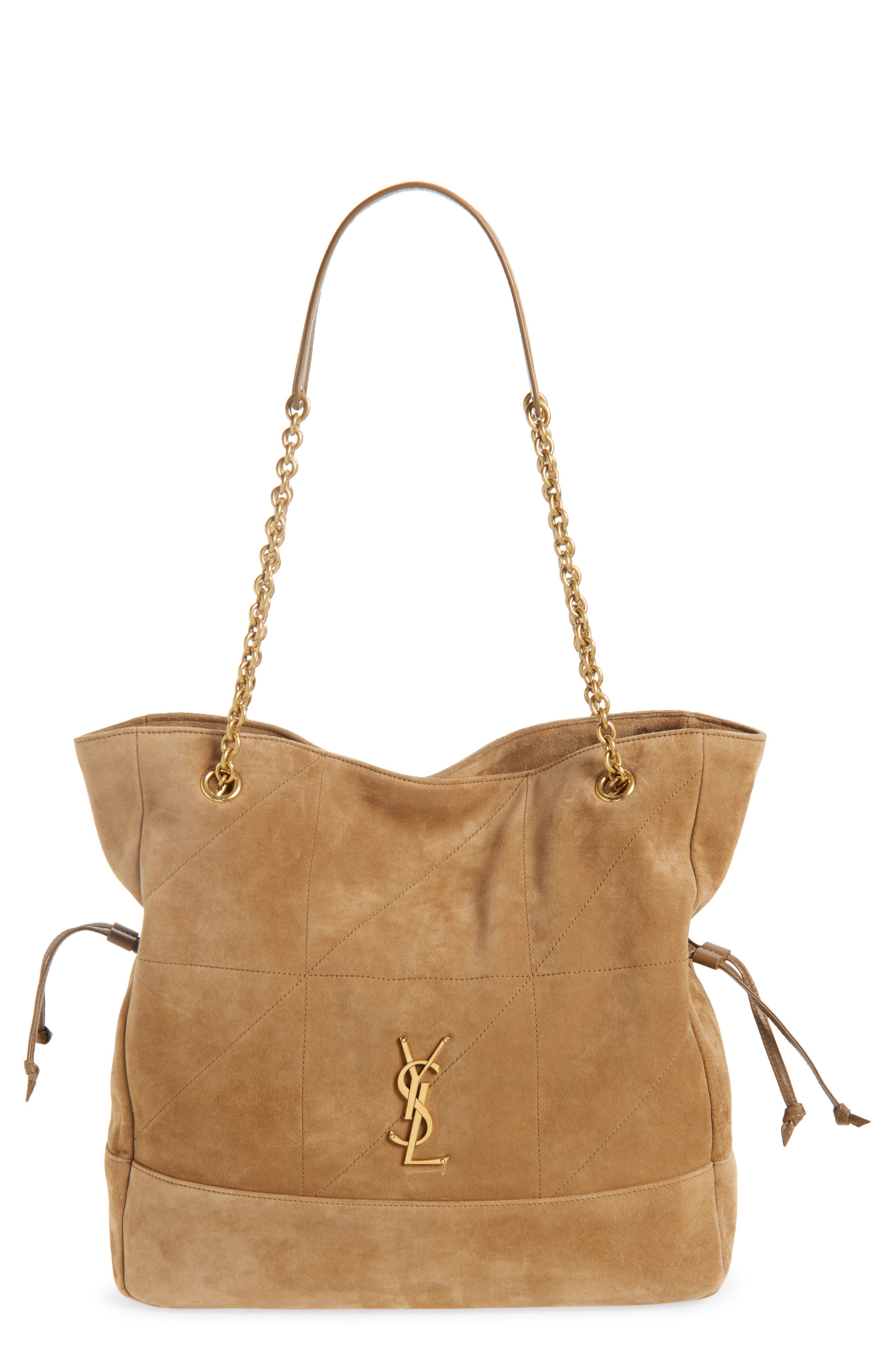 Saint Laurent Jamie 4.3 Chain Strap Tote, Main, color, Golden Leaf