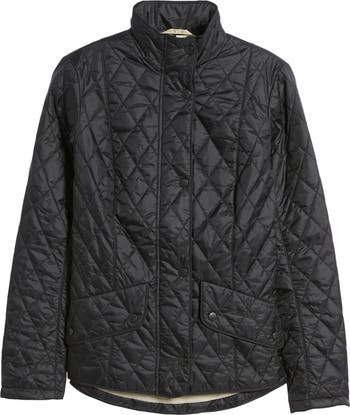 Barbour｜JUMPERS (Deveron Quilted Jacket - Black/Olive ( Barbour Deveron Quilted Jacket | Black | FARFETCH