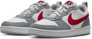 Nike Kids' Court Borough Low Faux Leather Sneaker