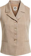 Anne Klein Herringbone Vest