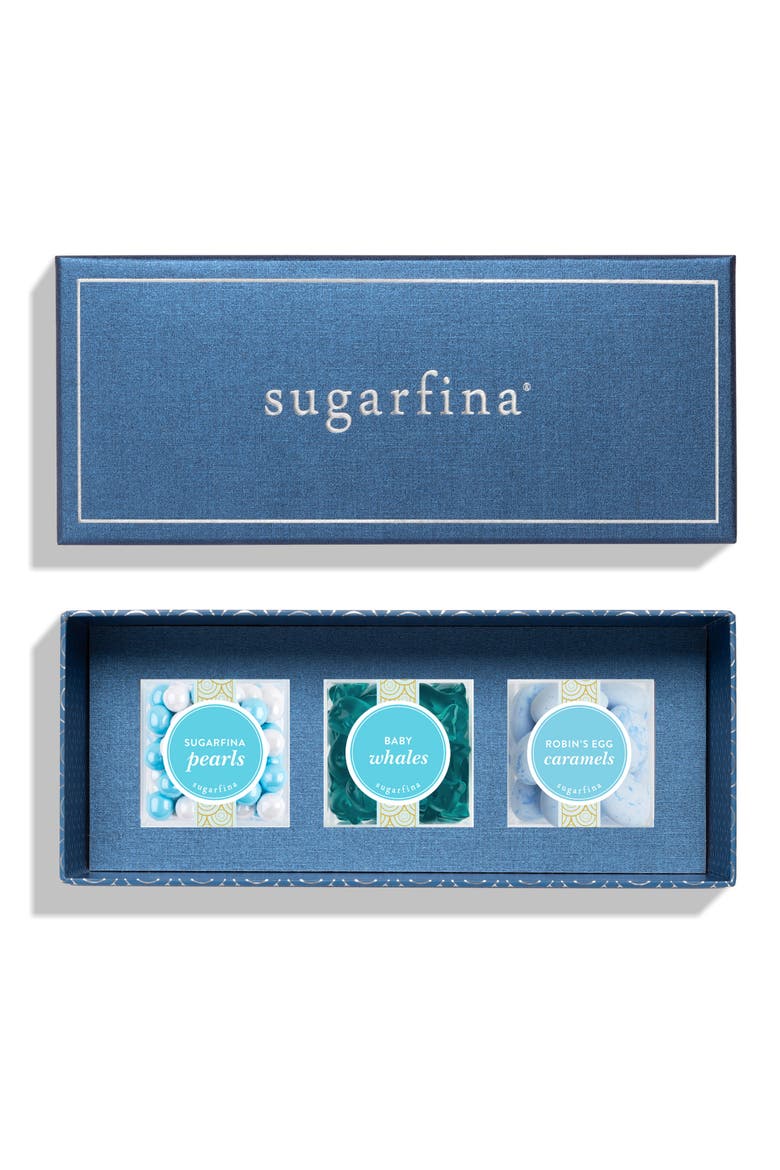 Something Blue 3-Piece Candy Bento Box, Main, color, NO COLOR