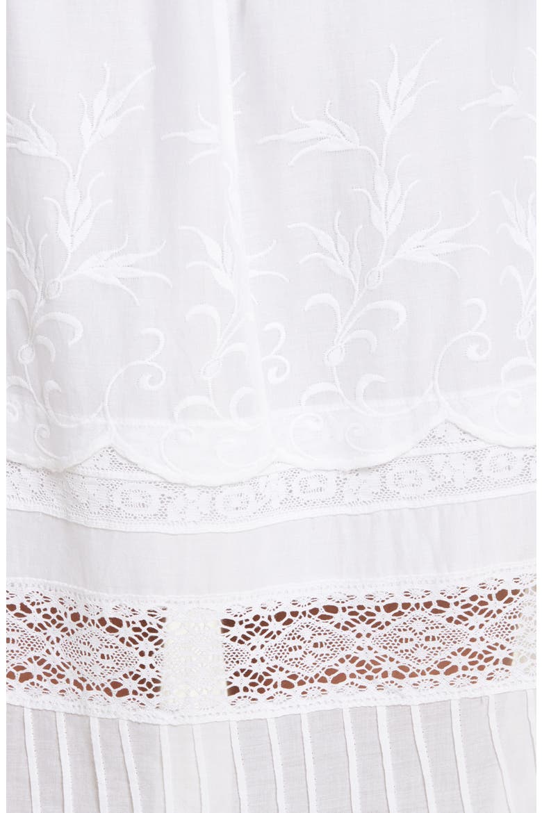 Pansy Off the Shoulder Maxi Dress, Alternate, color, WHITE
