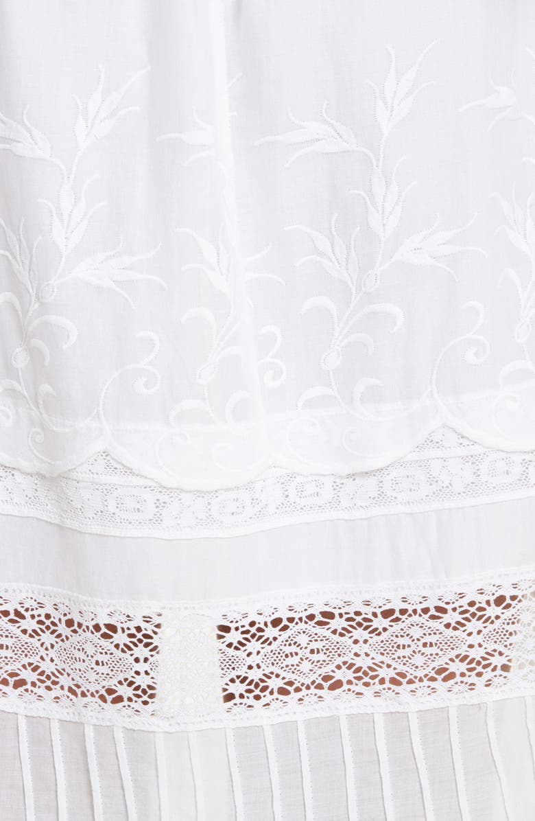 Alice + Olivia Pansy Off the Shoulder Maxi Dress, Alternate, color, 