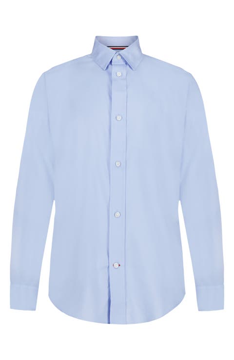 Kids' Stretch Twill Dress Shirt (Big Kid)