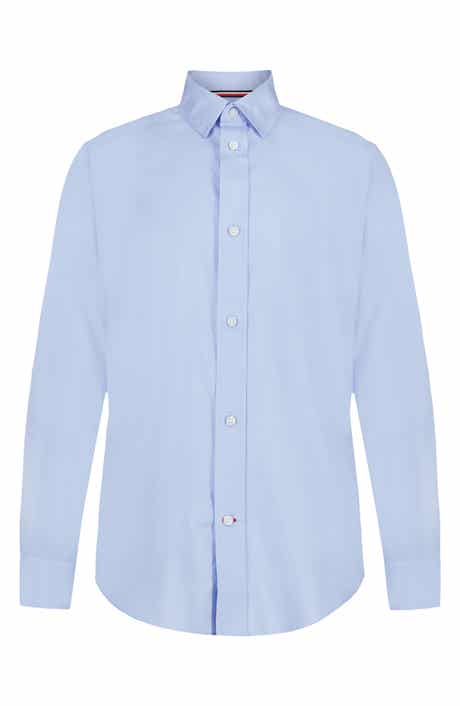 Tommy Hilfiger Kids' Stretch Twill Dress Shirt