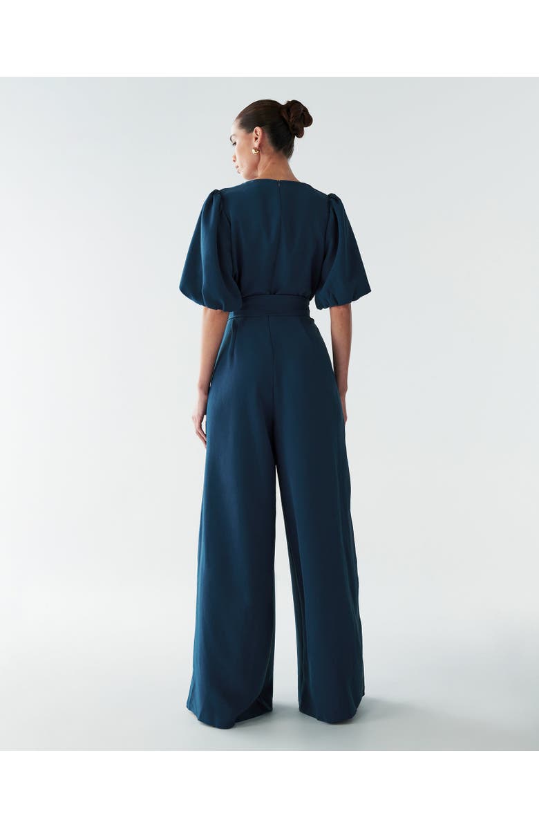 BWLDR Laney Jumpsuit, Alternate, color, Teal