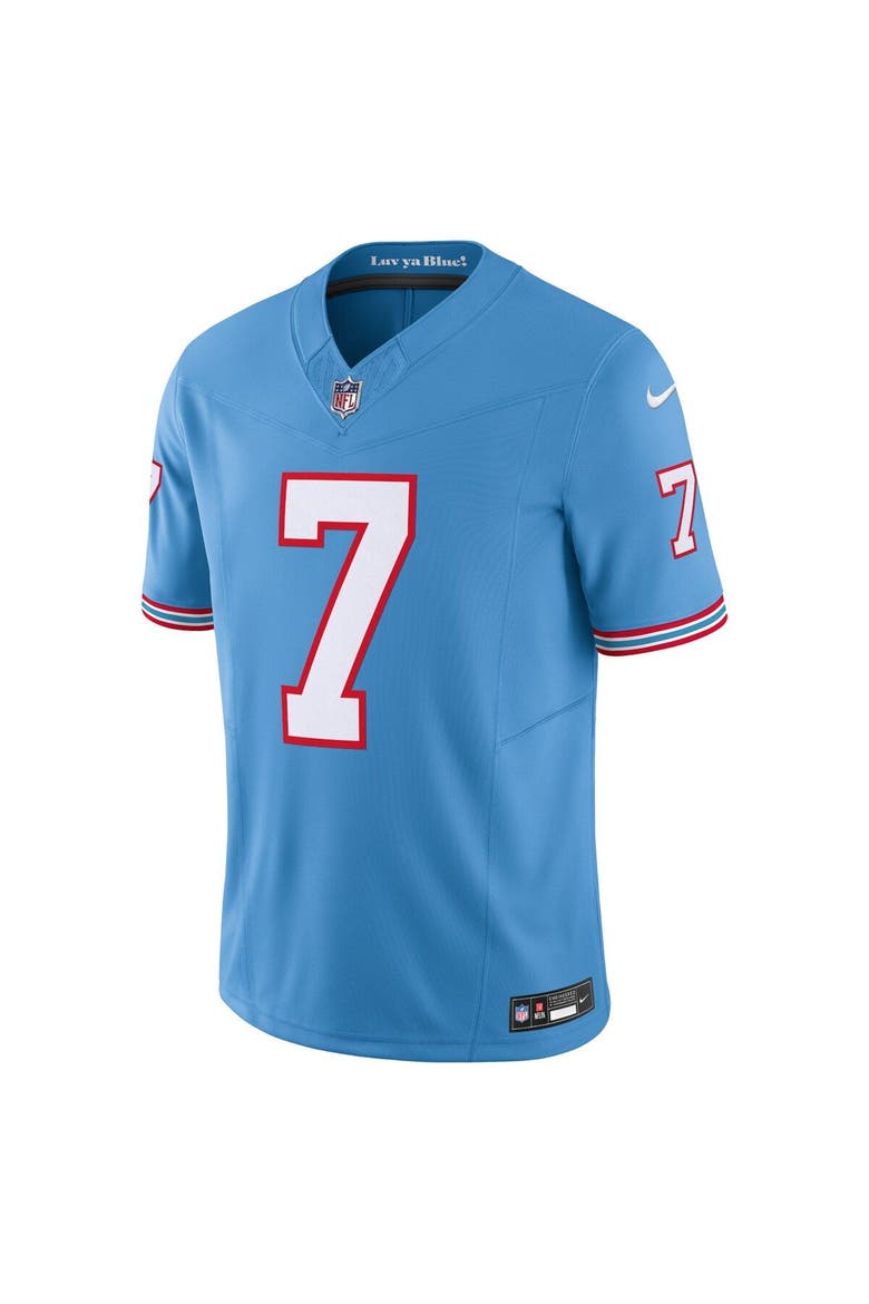 Men's Nike Malik Willis Light Blue Tennessee Titans Vapor F.U.S.E. Limited Jersey, Alternate, color, Light Blue