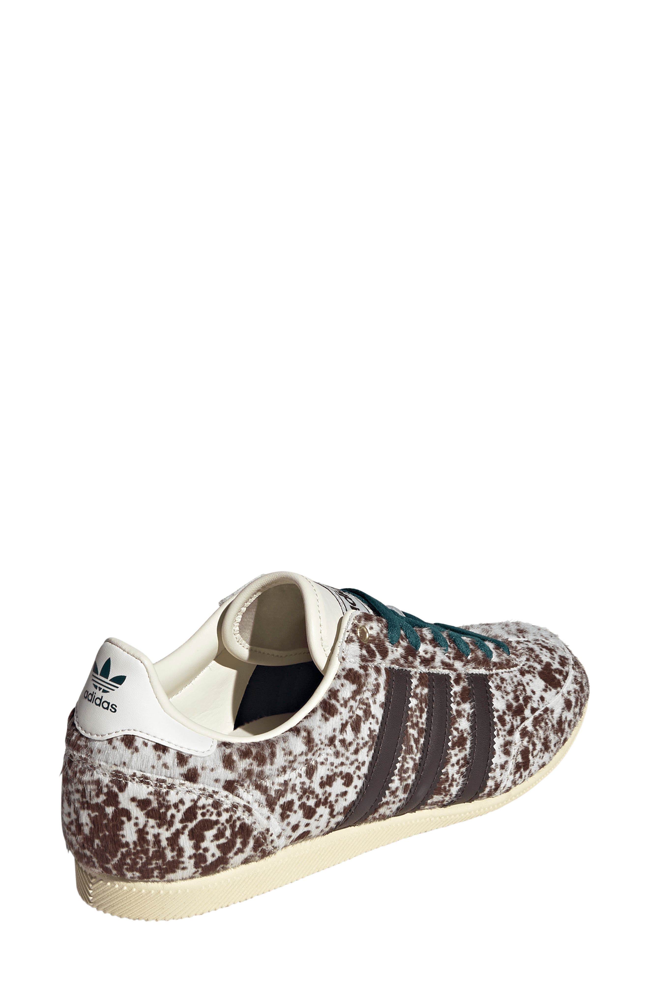 Japan Low Top Sneaker, Alternate, color, OFF WHITE/ DARK BROWN/ GOLD