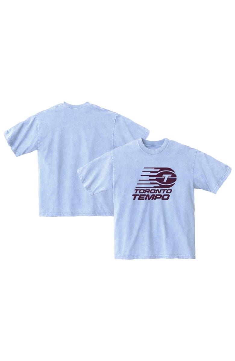 round21 Unisex round21 Light Blue Toronto Tempo Hoops T-Shirt, Main, color, Light Blue