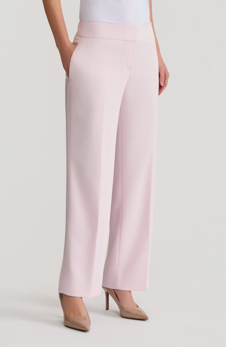 KASPER Flat Front Low Rise Wide Leg Pants, Alternate, color, 
