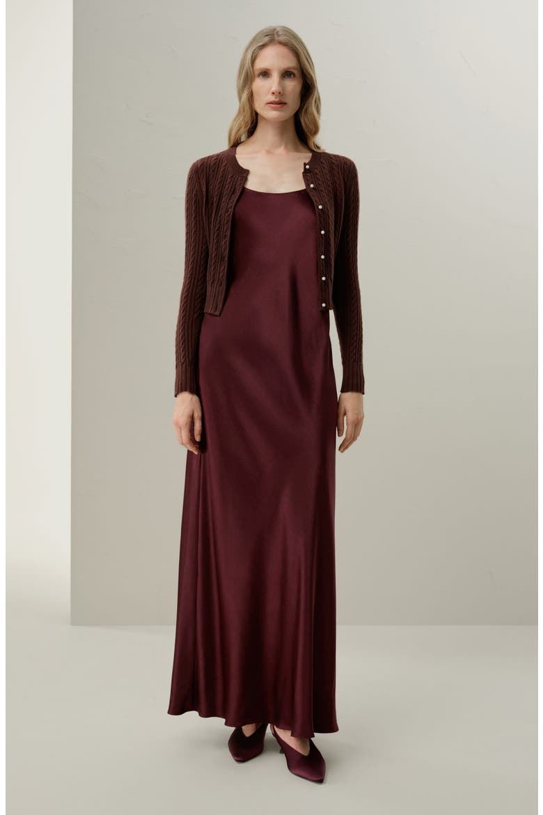 Women's The Hawthorn Cardigan, Alternate, color, Red Clay