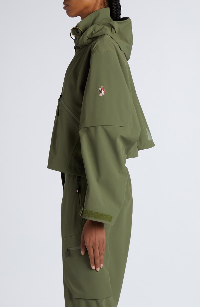 Moncler Grenoble Kibira Water Repellent Jacket, Alternate, color, Russian Olive