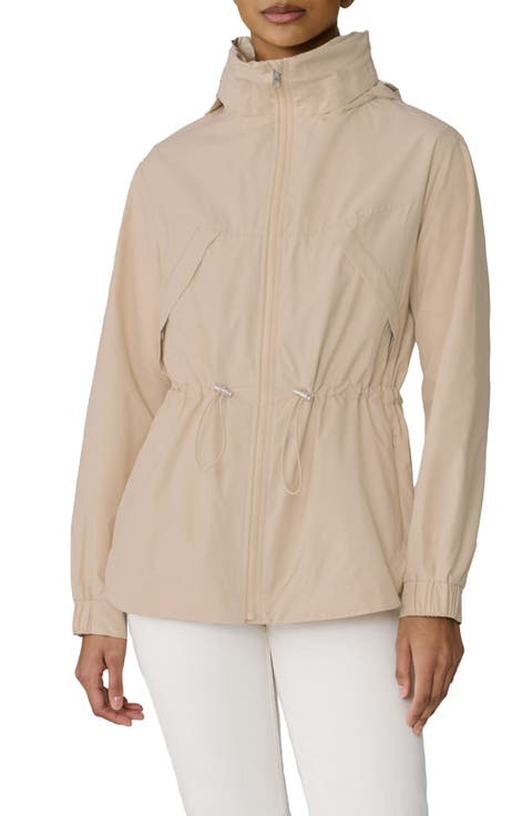 Water Repellent Hooded Coat