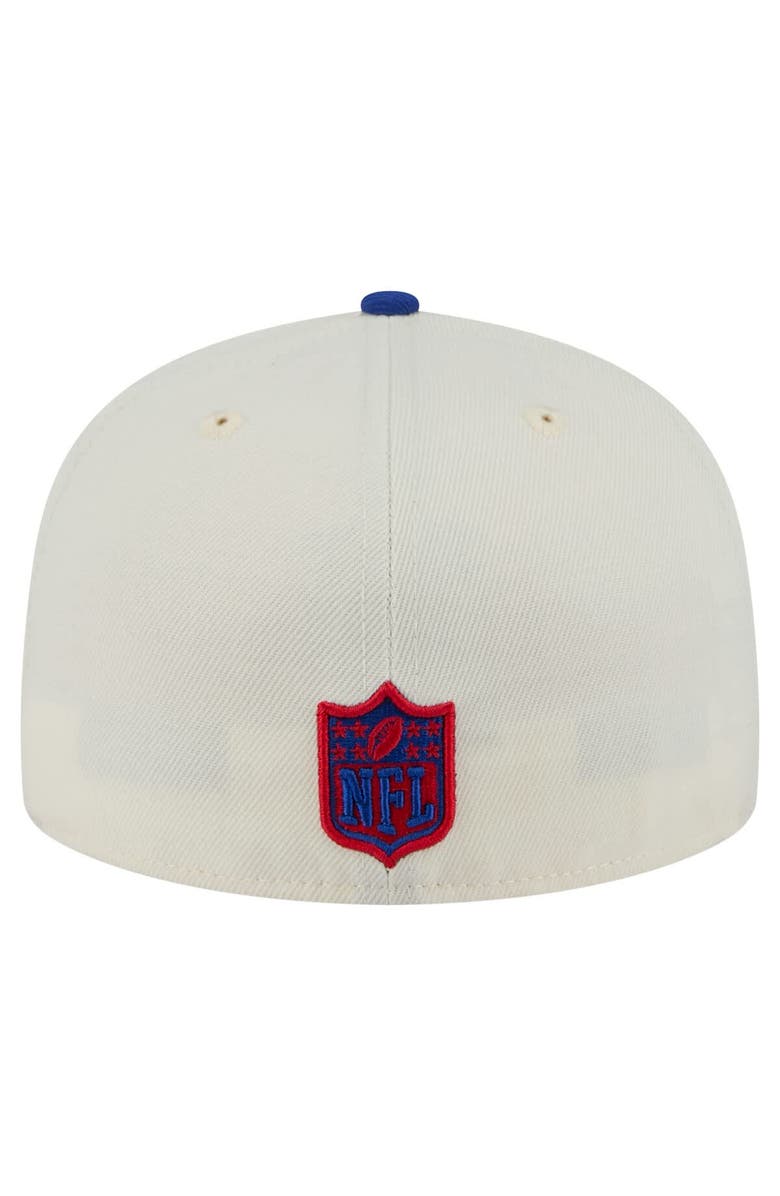 New Era Men's New Era  White/Royal Buffalo Bills Main 59FIFTY Fitted Hat, Alternate, color, 