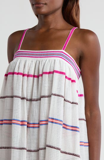 Eda Stripe Cover-Up Sundress