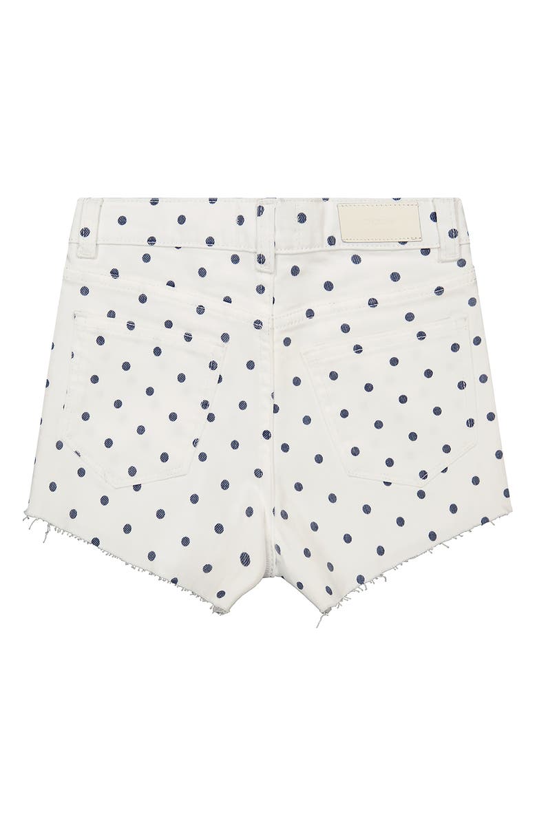 DL1961 Kids' Lucy Denim Shorts, Alternate, color, Marine Dots