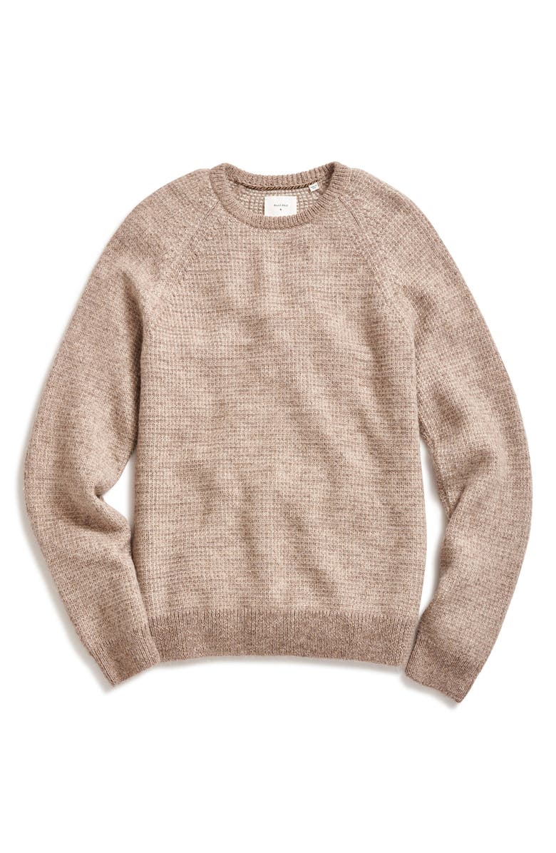 Billy Reid Lima Alpaca & Cotton Sweater, Alternate, color, 