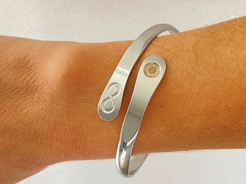 Hollywood Sensation Friendship Bracelet Engraved I Would Be Lost Without You In Silver