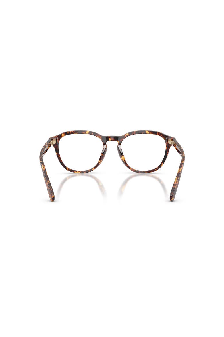 53mm Square optical glasses, Alternate, color, Tortoise