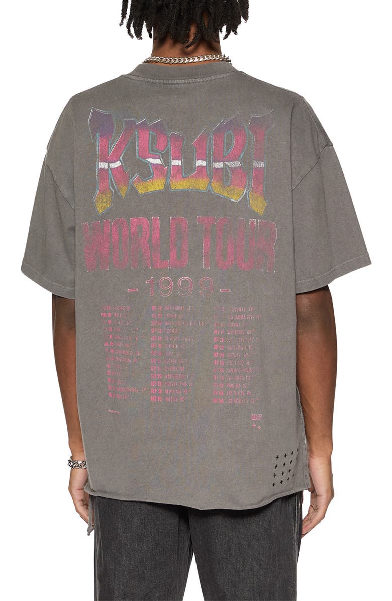 Ksubi Global Ekcess Oversize Graphic T-Shirt, Alternate, color, 
