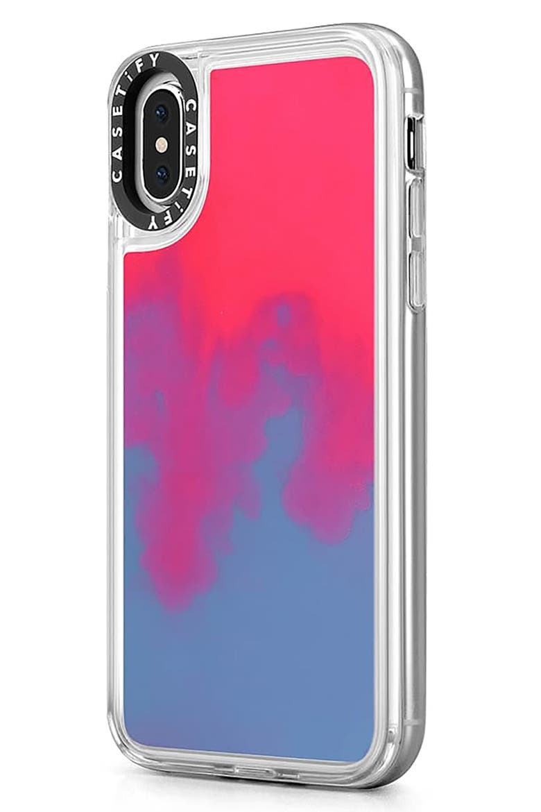 Neon Sand iPhone X/XS/XS Max & XR Case, Alternate, color, PINK MULTI