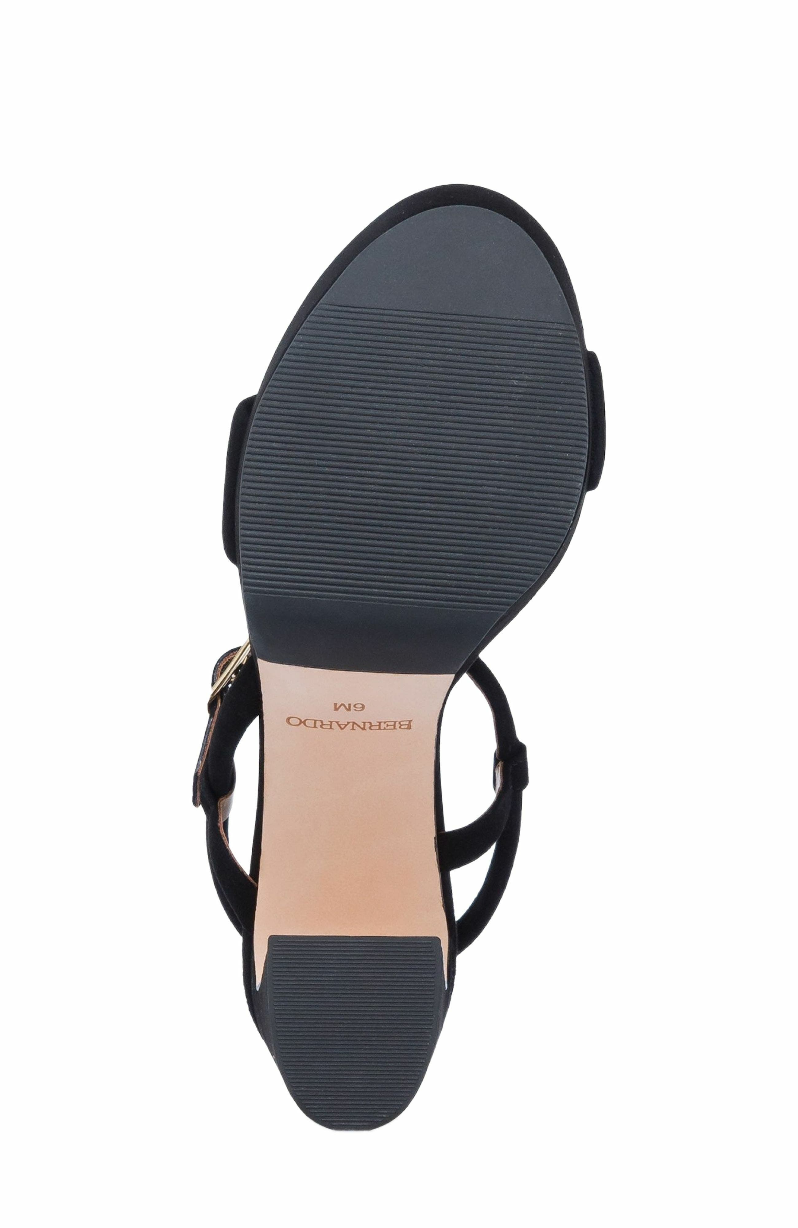 Bernardo Footwear Ventura Platform Sandal, Alternate, color, Black