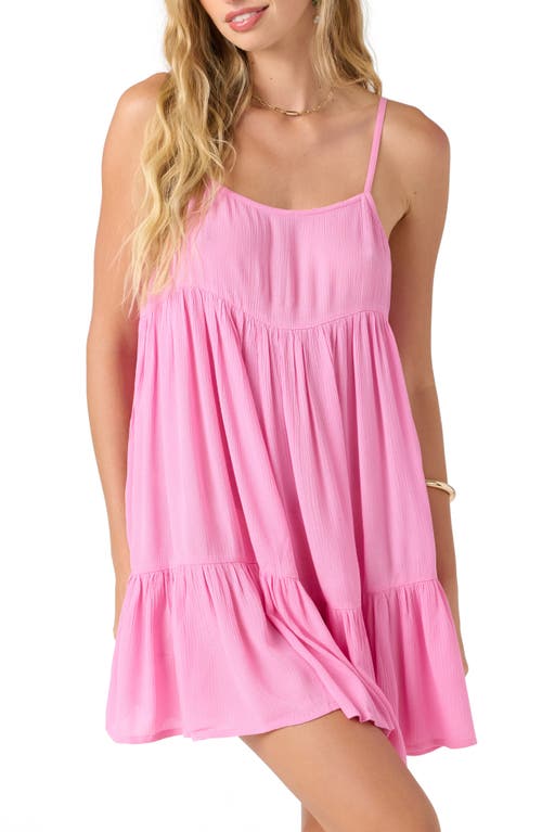 O'neill Saltwater Rilee Cover-up Minidress In Pink