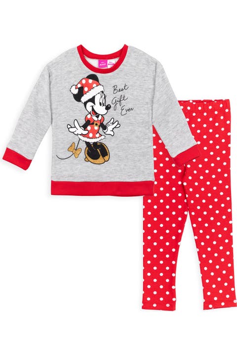 Minnie Mouse Holiday 2-Piece Sweatshirt and Leggings Set