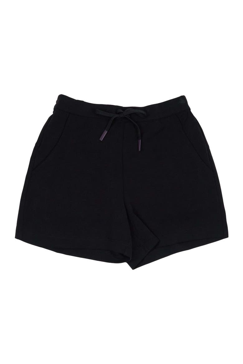Womens Drawstring Short, Alternate, color, VERY BLACK