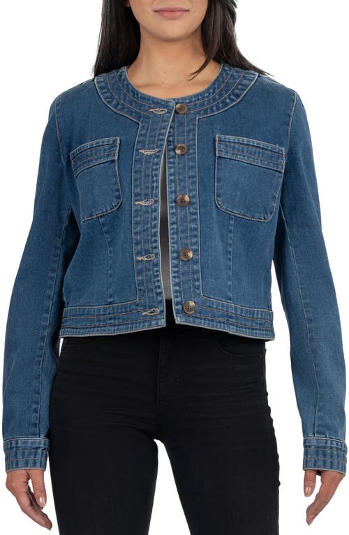 Kut From The Kloth Lorelei Denim Jacket In Blue