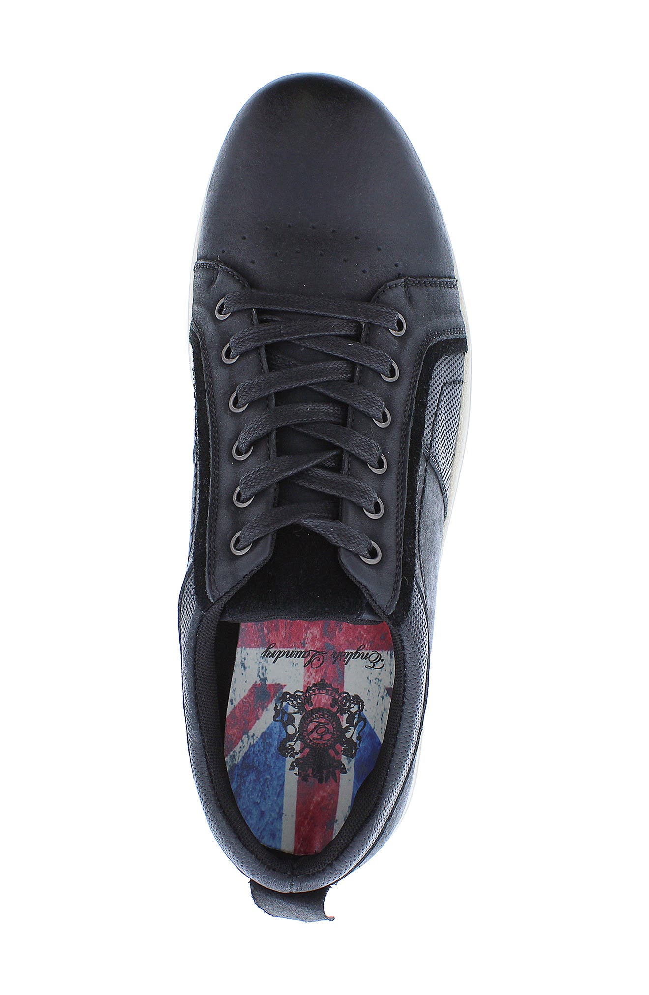 English Laundry Aqua Suede Sneaker, Alternate, color, 